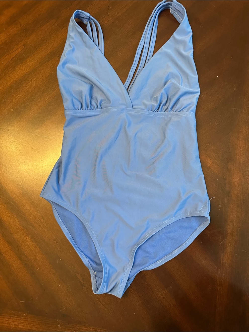 Antiqua Light Blue One-Piece Swimsuit